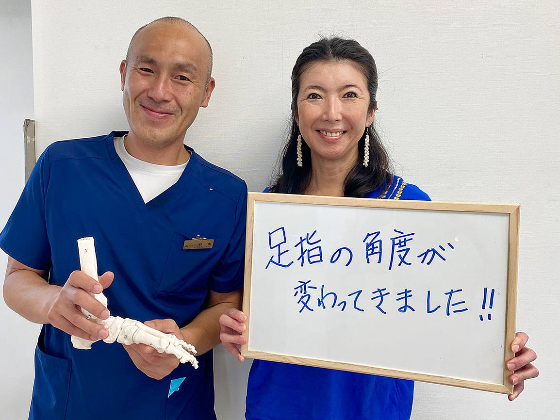 お客様の声 外反母趾3|外反母趾・足底筋膜炎などの足の痛みの専門治療院【富山駅近く】